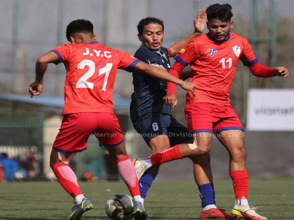 जावलाखेल शहीद स्मारक ए डिभिजन लिगको शीर्ष स्थानमा